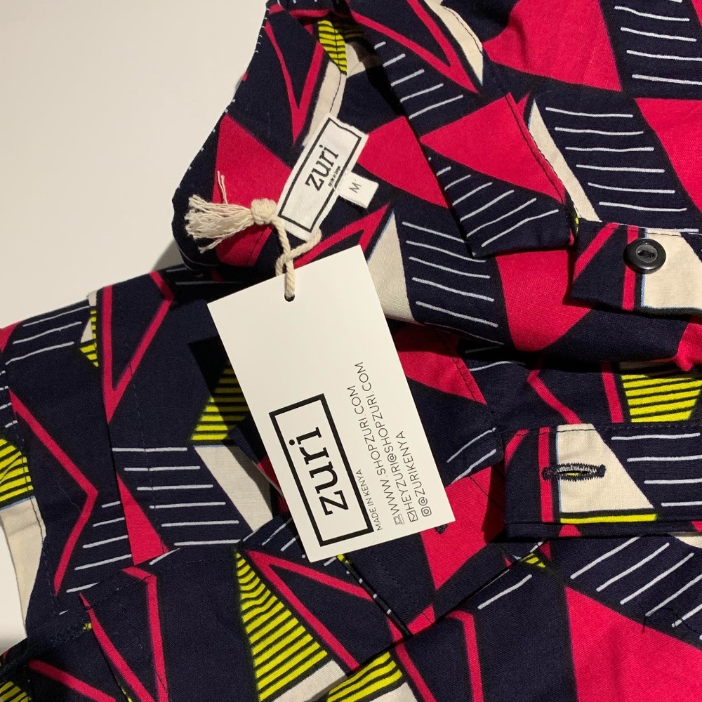 Beautiful NWT Caftan from Zuri (made in Kenya)